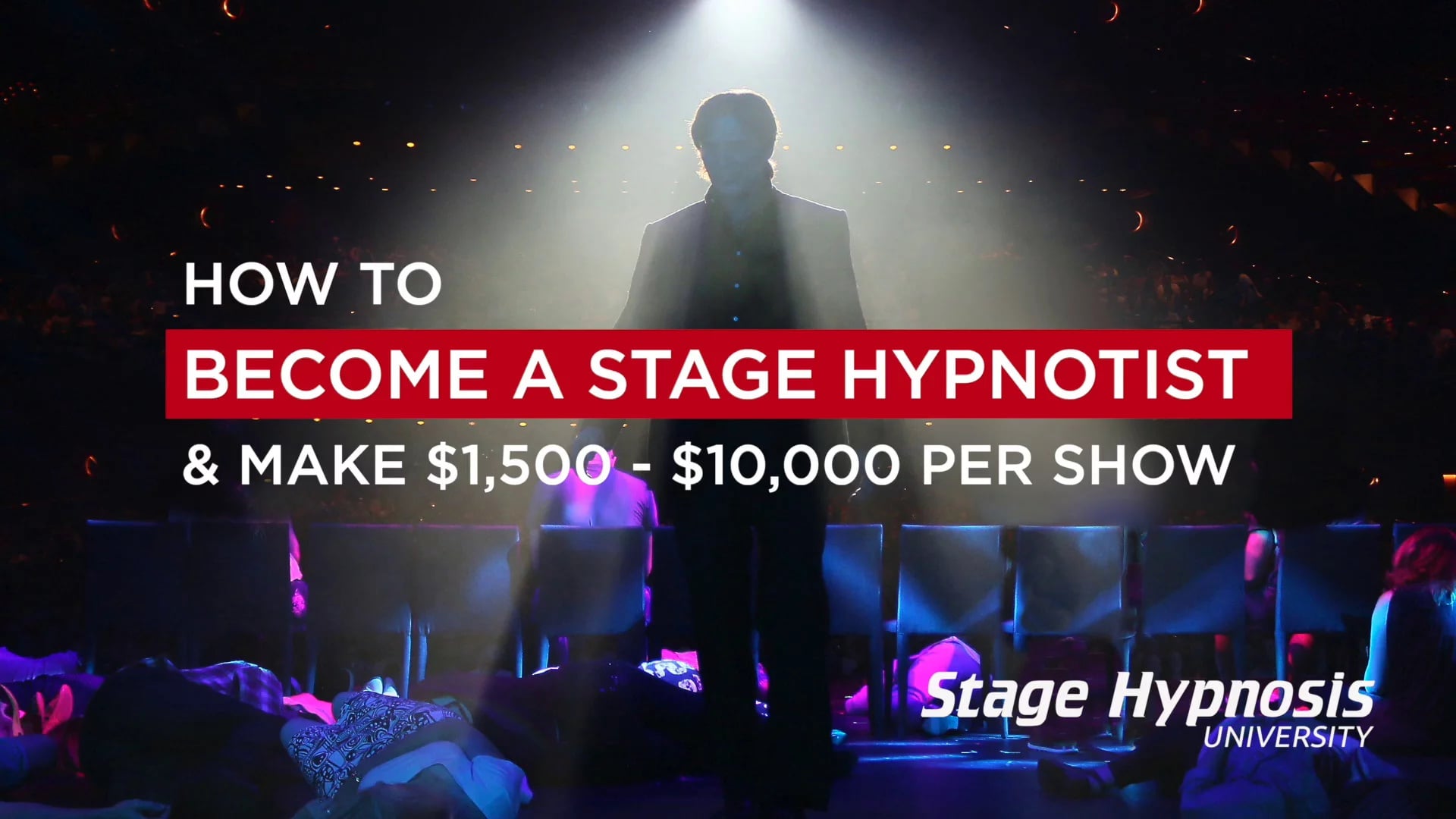 How to Become a Stage Hypnotist — free MasterClass